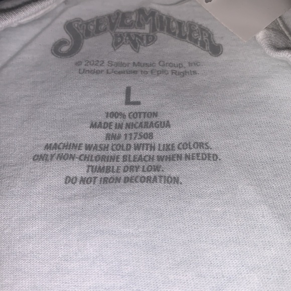 New with tags STEVE MILLER BAND T-Shirt - Picture 3 of 3